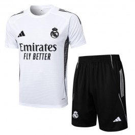 Real Madrid Treningstrøye Dress 2025-26 - Shorts Hvit