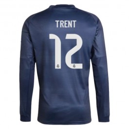 Real Madrid Trent 12 Bortedrakt 2025-2026 L/S Fotballdrakter