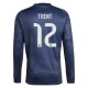 Real Madrid Trent 12 Bortedrakt 2025-2026 L/S Fotballdrakter