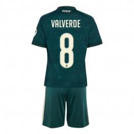 Real Madrid Valverde 8 Bortedrakt Barn 2026-2027