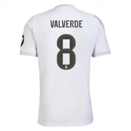 Real Madrid Valverde 8 Hjemmedrakt 2025-2026 Fotballdrakter