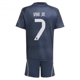 Real Madrid Vini Jr. 7 Bortedrakt Barn 2025-2026 Fotballdrakter