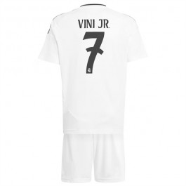 Real Madrid Vini Jr. 7 Hjemmedrakt Barn 2024-2025 Fotballdrakter