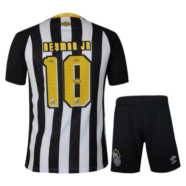 Santos FC Neymar Jr 10 Bortedraktsett Barn 2025-2026 Fotballdrakter Santos FC Neymar Jr 10 Bortedraktsett Barn 2025-2026 Fotballdrakter