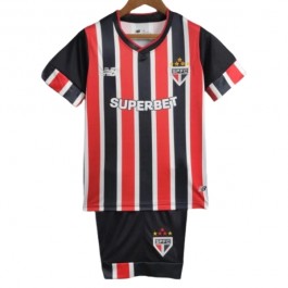 São Paulo FC Bortedrakt Barn 2024-2025 Fotballdrakter