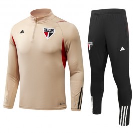 São Paulo FC Treningsdresser 2023-24 - 1-4 Zip Khaki