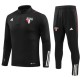 São Paulo FC Treningsdresser 2023-24 - 1-4 Zip Svart
