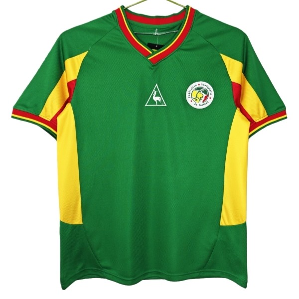 Senegal Bortedraktsett Retro 2002 Fotballdrakter Senegal Bortedraktsett Retro 2002 Fotballdrakter