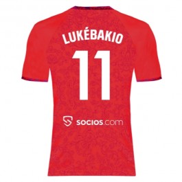 Sevilla FC Lukébakio 11 Bortedrakt 2024-2025 Fotballdrakter