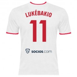 Sevilla FC Lukébakio 11 Hjemmedrakt 2024-2025 Fotballdrakter