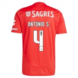 SL Benfica António S. 4 Hjemmedrakt 2024-2025 Fotballdrakter