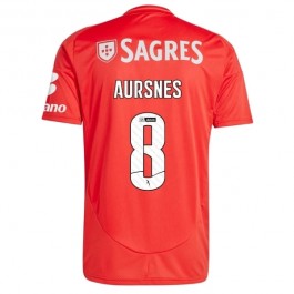 SL Benfica Aursnes 8 Hjemmedrakt 2024-2025 Fotballdrakter