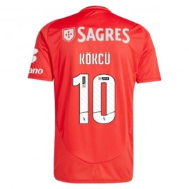 SL Benfica Kökcü 10 Hjemmedrakt 2024-2025 Fotballdrakter