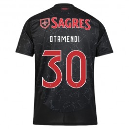 SL Benfica Otamendi 30 Bortedrakt 2024-2025 Fotballdrakter