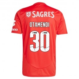 SL Benfica Otamendi 30 Hjemmedrakt 2024-2025 Fotballdrakter