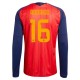 Spania Rodrigo 16 VM Hjemmedrakt 2026 Langermet