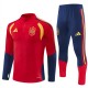Spania Tracksuit 2026-27 - 1-4 Zip Rød