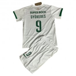 Sporting CP Gyökeres 9 Bortedrakt Barn 2024-2025 Fotballdrakter