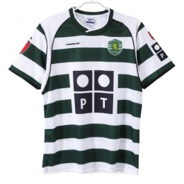 Sporting CP Hjemmedrakt Retro 2001-2003 Fotballdrakter