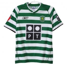 Sporting CP Hjemmedrakt Retro 2003-2004 Fotballdrakter