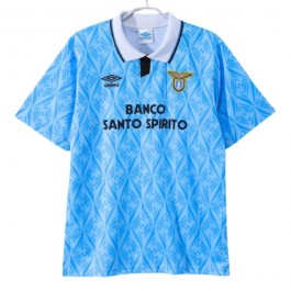 SS Lazio Hjemmedrakt Retro 1991-1992 Fotballdrakter