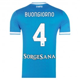 SSC Napoli Buongiorno 4 Hjemmedrakt 2025-2026 Fotballdrakter