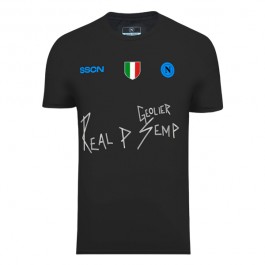 SSC Napoli Hjemmedrakt Special Edition Geolier Black 2024-2025 Fotballdrakter