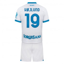 SSC Napoli Højlund 19 Bortedrakt Barn 2026-2027