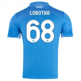 SSC Napoli Lobotka 68 Hjemmedrakt 2024-2025 Fotballdrakter
