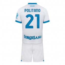 SSC Napoli Politano 21 Bortedrakt Barn 2026-2027