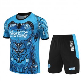 SSC Napoli Trenings-T-skjortedress 2025-26 - Shorts Blå