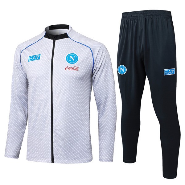 SSC Napoli Treningsjakkedress 2025-26 - Grå SSC Napoli Treningsjakkedress 2025-26 - Grå