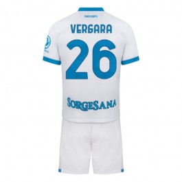 SSC Napoli Vergara 26 Bortedrakt Barn 2026-2027