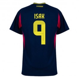 Sverige Isak 9 Bortedrakt 2024 Fotballdrakter