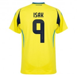Sverige Isak 9 Hjemmedrakt 2024 Fotballdrakter