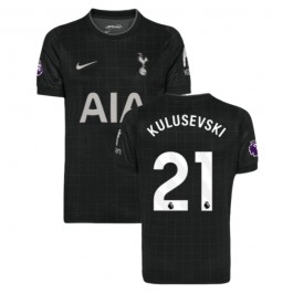 Tottenham Hotspur Kulusevski 21 Bortedrakt 2025-2026 Fotballdrakter