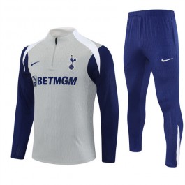 Tottenham Hotspur Treningsdress 2025-26 - 1-4 Zip Grå
