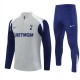 Tottenham Hotspur Treningsdress Barn 2025-26 - 1-4 Zip Grå