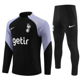 Tottenham Hotspur Treningsdresser 2023-24 - 1-4 Zip Svart
