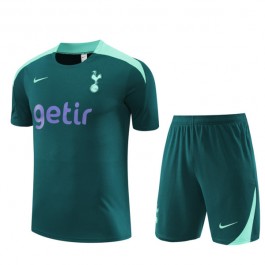 Tottenham Hotspur Treningstrøye Dress 2024-25 - Shorts Grønn