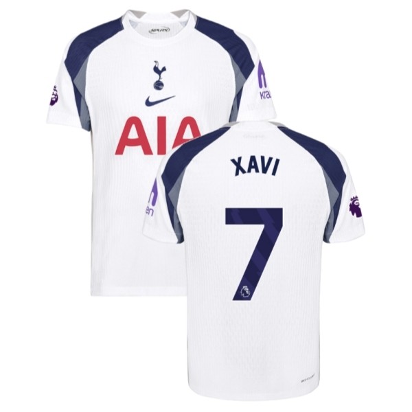 Tottenham Hotspur Xavi 7 Hjemmedraktsett 2025-2026 Fotballdrakter Tottenham Hotspur Xavi 7 Hjemmedraktsett 2025-2026 Fotballdrakter