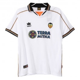 Valencia CF Hjemmedrakt Retro 1999-2000 Fotballdrakter