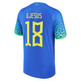 VM 2022 Brasil G.Jesus 18 Bortedrakt