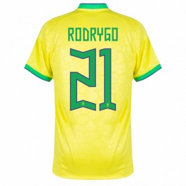 VM 2022 Brasil Rodrigo 21 Hjemmedrakt