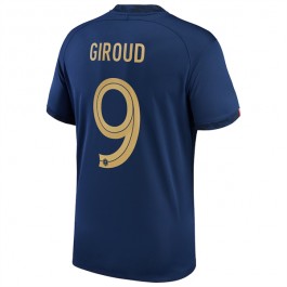 VM 2022 Frankrike Giroud 9 Hjemmedrakt