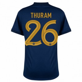 VM 2022 Frankrike Thuram 26 Hjemmedrakt