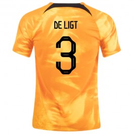 VM 2022 Nederland De Ligt 3 Hjemmedrakt