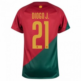VM 2022 Portugal Diogo J. 21 Hjemmedrakt