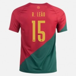 VM 2022 Portugal R.Leao 15 Hjemmedrakt