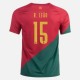 VM 2022 Portugal R.Leao 15 Hjemmedrakt